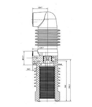 Embedded poles